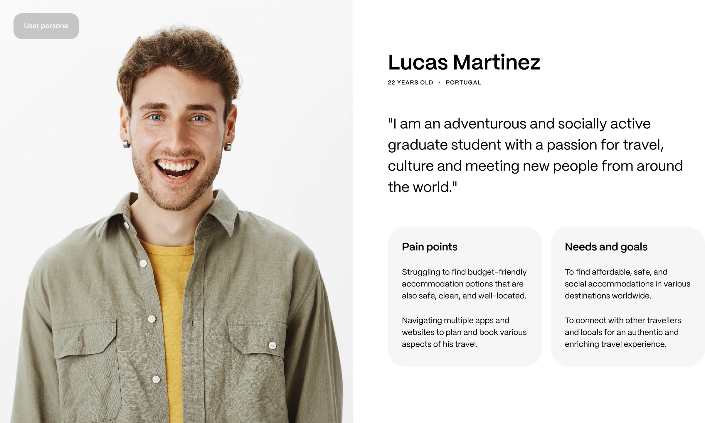 Hostelworld interface detail.