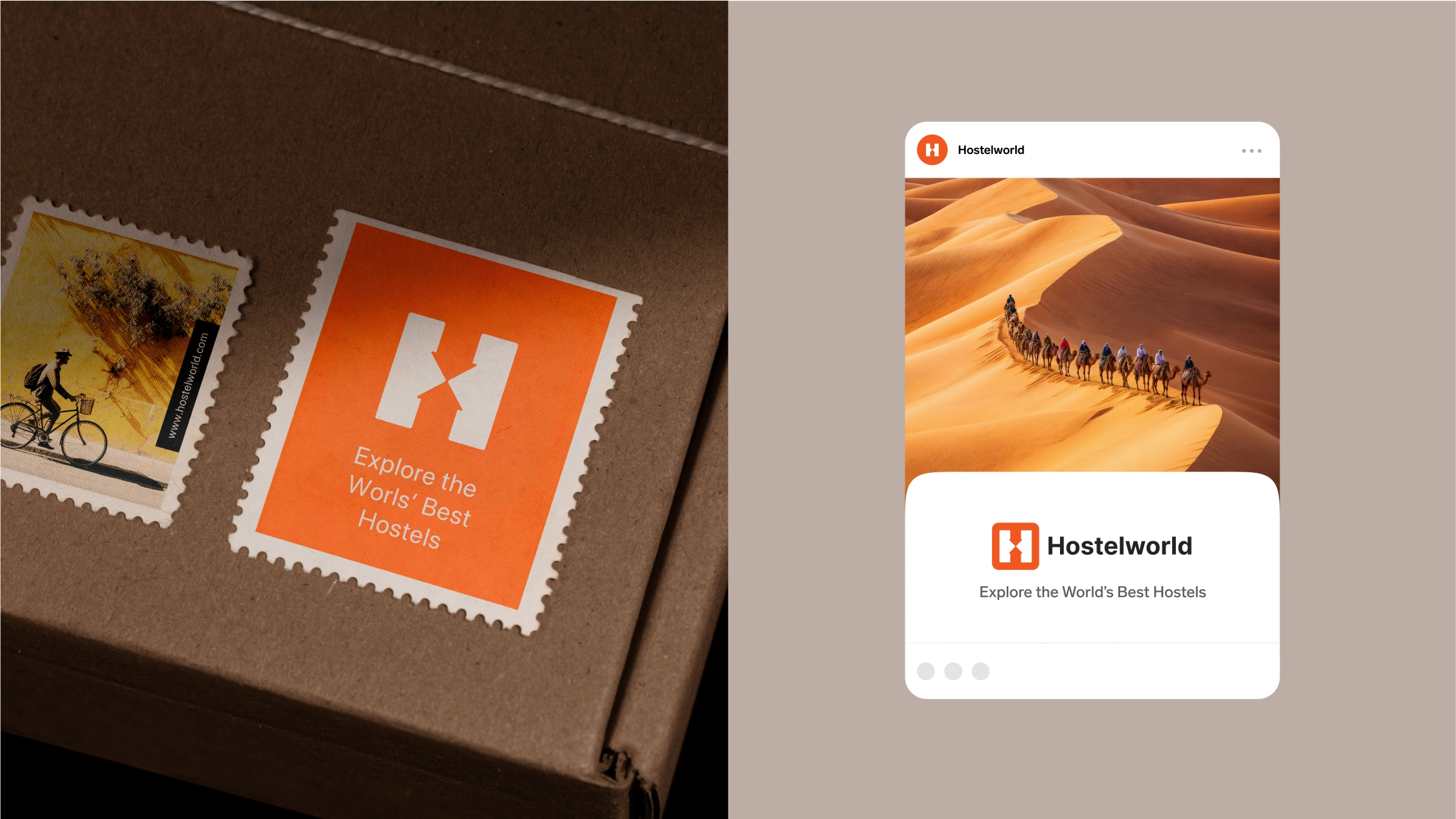 Hostelworld product detail screens.